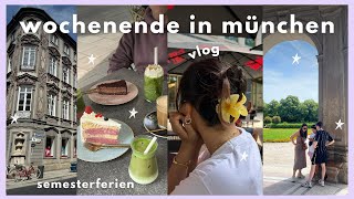 SEMESTERFERIEN MÜNCHEN TRIP Kurzurlaub Städte Trip Travel Vlog  Laica Vergara [upl. by Dimphia]