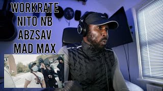 156 WorkRate NitoNB AbzSav MadMax Ls Down Music Video  Slammer Media Reaction  LeeToTheVI [upl. by Edrei]