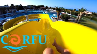 Corfu 2023 Roda Beach Hotel amp Resort Kassiopi Cruise to Krouzeri Beach [upl. by Odlaniger]