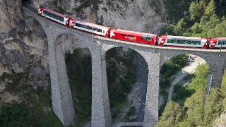 GLACIER EXPRESS  Window to the Swiss Alps  Vollversion [upl. by Gerbold349]