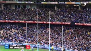 Semi Finals AFL  Geelong Cats v North Melbourne Highlights [upl. by Oilasor]