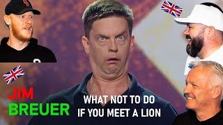 Jim Breuer  What NOT to Do If You Meet a Lion REACTION  OFFICE BLOKES REACT [upl. by Neelav946]