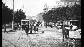 Vienna 1900 Pictures of a Metropolis Vienna Tramway Ride excerpt [upl. by Bloomer]