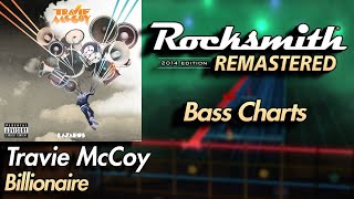 Travie McCoy  Billionaire  Rocksmith® 2014 Edition  Bass Chart [upl. by Enttirb]