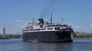 SS Badger in Manitowoc [upl. by Gnolb]