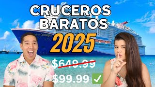 Cruceros baratos 2025 [upl. by Earlene]