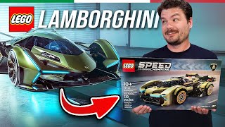 I Built the New LEGO Speed Champions Lamborghini Lambo V12 Vision GT and its Good [upl. by Cresida]