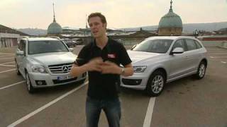 auto motor und sportTV Audi Q5 vs Mercedes GLK [upl. by Nike]