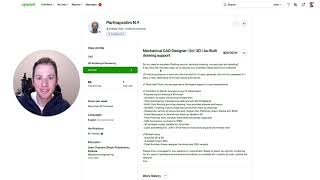 Upwork Profile Reviews CAD Designer and Lead Generation Specialist [upl. by Kiersten]