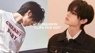 sunghoon clips for edits [upl. by Esau]