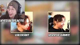 Kyedae Reacts to How A SEN Tenz Stream REALLY Looks Like Valorant [upl. by Lachman]