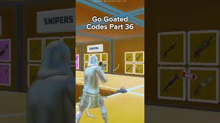 Go Goated Codes Part 36 🐐 [upl. by Naimerej]