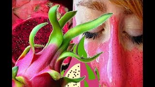 Mach eine Pitaya Drachenfrucht Gesichtsmaske und schau was passiert [upl. by Intisar]