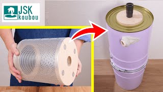 building a cyclone dust collector 【DIY】 [upl. by Eiryt]