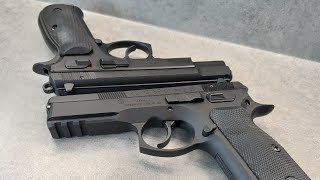 CZ 75B vs CZ 75 SP01 [upl. by Smada]