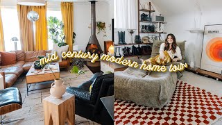 my thrifted 70s mid century modern home tour [upl. by Pepito]