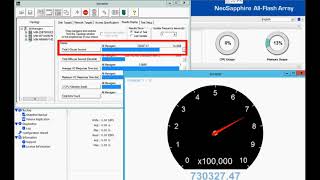 AccelStor NeoSapphire P710 Iometer Test Demonstration [upl. by Rapsag844]