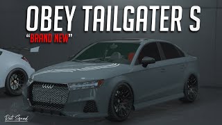 GTA 5  Obey Tailgater S Customization and Review Los Santos Tuners DLC [upl. by Middendorf]