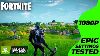 Fortnite Chapter 4 Season OG  RTX 2060  i7 4770  Epic Settings Tested [upl. by Tanah]