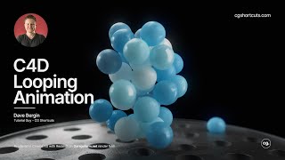 C4D Looping Animation  Cinema 4D Tutorial Free Project [upl. by Payson]