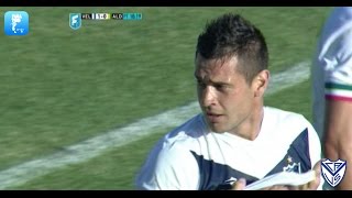 Gol de Caraglio Vélez 1  Aldosivi 0 Fecha 1 Primera División 2015 FPT [upl. by Harikahs]