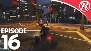 GTA5 ACHTERVOLG DE STUITERBAL  Royalistiq  Politie en boefje 16 [upl. by Notgnimer]