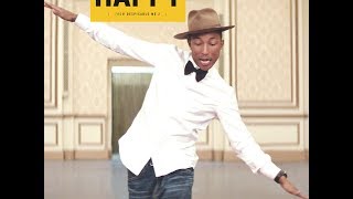 Pharrell Williams Happy Official Music Video Presented by IRAN CHRYMEZ [upl. by Merton36]