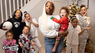 MOM SURPRISES KIDS WITH BRAND NEW LACE FRONT WIG REU HATES IT LOL [upl. by Ennaeilsel]