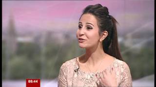 Fired Apprentice Melody Hossaini on BBC Breakfast complete interview this time [upl. by Comethuauc]