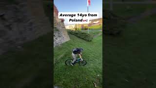 Subscribe for more🔥🫡 freeride bike mtb bikelife downhill urbandownhill viral [upl. by Cattima]