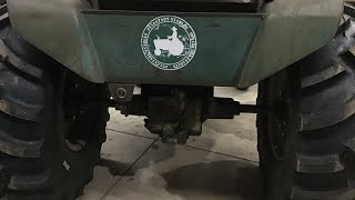 Interco Interforce 27x1012 UTV tires on a Wheel Horse Garden Tractor [upl. by Betty317]