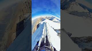 Aiguille du Midi descend to Takeoff [upl. by Airamanna161]