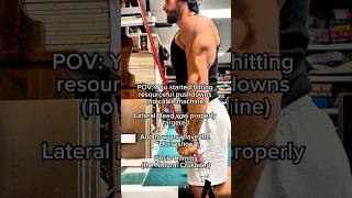 Horseshoe Triceps Pushdowns with NO cable machine [upl. by Eintihw586]