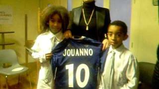 Chantal Jouanno Ministre Sports presenté maillot équipe de France avec deux petit talent [upl. by Audwen]