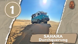 Sahara Durchquerung 20  der Plan amp Vorbereitungen  Tunesien  UAZ Buchanka Stulle Offroad Camper [upl. by Atteuqahs]