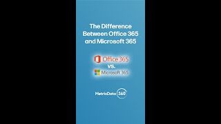 The Difference Between Office 365 and Microsoft 365 [upl. by Helsell]