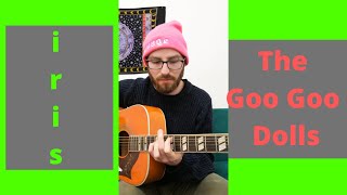 Iris  Goo Goo Dolls  intro guitar tutorial [upl. by Elvera]