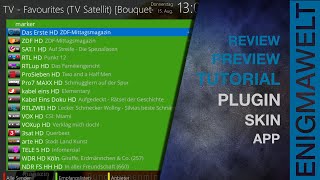 AZ OpenATV  Senderliste Extensionmenu  Deutsch [upl. by Eicyac418]