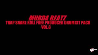 Murda Beatz Best Free Trap Snare Roll Producer Pack 4 Loop Beat Sample Effect Sound SFX Download WAV [upl. by Inessa]