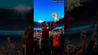 Cristiano World cup winning moments football ai viralvideo cristianoronal trendingshorts [upl. by Annorah628]