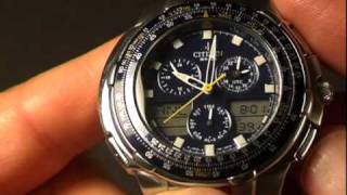 Citizen Navihawk 2000GT Skyhawk Review JN400051L [upl. by Brackett]