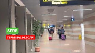 4K Aeroportul OTOPENI BucurestiCe trebuie să faci din STAȚIA de TREN până la Terminalul PLECĂRI [upl. by Acirretahs409]