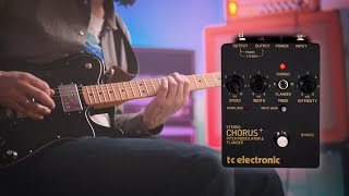 TC Electronic  SCF Gold  Stereo Chorus Flanger [upl. by Atiuqal948]