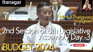 MLA Sri Thangwang Wangham Second Season Budget [upl. by Eilra]