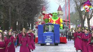 Carnevale di Vittorio Veneto 2018  Sfilata dei Carri [upl. by Mateo]