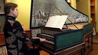 DAnglebert Prelude in D Minor Hanneke van Proosdij harpsichord [upl. by Alcine]