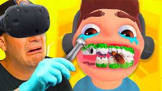 Fixing TEETH from GROSS MOUTHS in VR [upl. by Rednazxela]