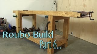 Build a solid workbench on a budget split top roubo Part 6 The Dovetail version 2 [upl. by Matthieu]