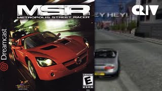 Metropolis Street Racer Dreamcast CONTROLE RETRO [upl. by Atirehgram341]