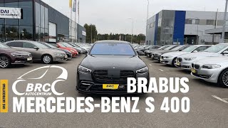 🎥 MERCEDESBENZ S400 BRABUS video apžvalga  BRC autocentras [upl. by Neala]